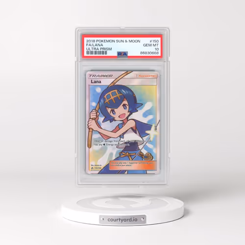 2018 Pokémon Sun & Moon Ultra Prism #150 Lana - Full Art (PSA 10 GEM MINT)