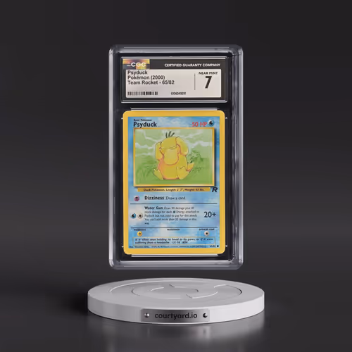 1999 Team Rocket #65/82 Psyduck (CGC 7 NM)
