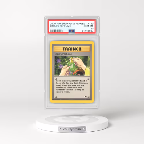 2000 Gym Heroes #110 Erika's Perfume (PSA 10 GEM MINT)