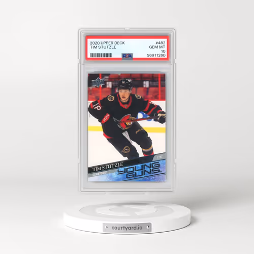 2020 Upper Deck #482 Tim Stutzle (PSA 10 GEM MINT)