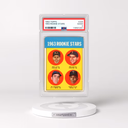 1963 Topps #228 1963 Rookie Stars (PSA 2 GOOD)