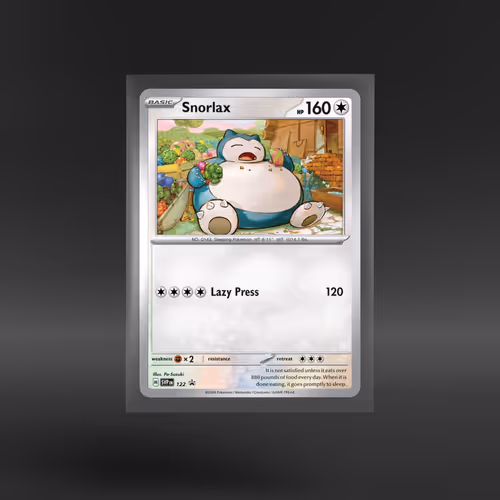 Scarlet & Violet Black Star Promos #122 Snorlax
