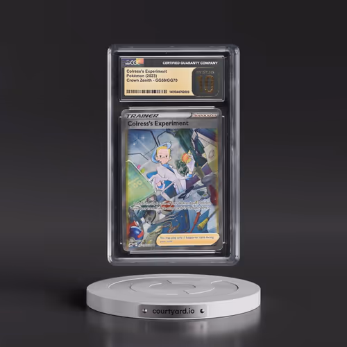 2023 Crown Zenith #GG59/GG70 Colress's Experiment - Galarian Gallery Holo (CGC 10 PRISTINE)