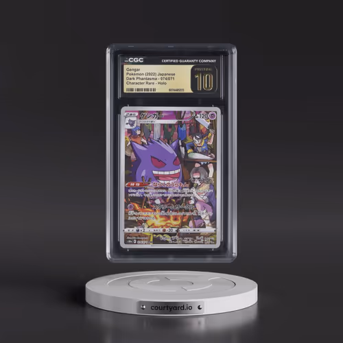 2021 Dark Phantasma #074/071 Gengar - Character Rare Holo (CGC 10 PRISTINE)