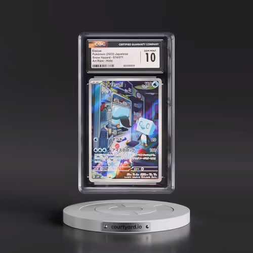 2023 Pokémon Sv2p-Snow Hazard #074 Eiscue - Art Rare (CGC 10 GEM MINT)