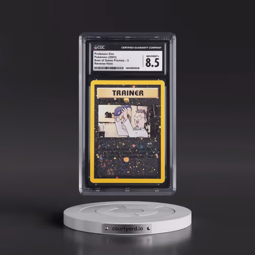 2003 Best of Game Promos #3 Professor Elm - Reverse Holo (CGC 8.5 NM-MT+)