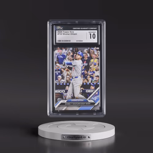 2024 Topps Now #722 Shohei Ohtani (CGC 10 GEM MINT)