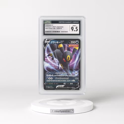 2021 Start Deck 100 #255/414 Umbreon V - Non-Holo (CGC 9.5 MINT+)