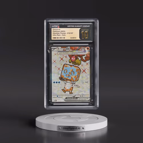 2023 Obsidian Flames - OBF EN #210/197 Eiscue ex - Ultra Rare Holo (CGC 10 PRISTINE)