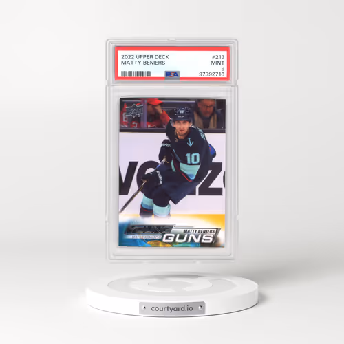 2022 Upper Deck #213 Matty Beniers (PSA 9 MINT)