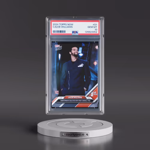 2024 Topps Now #D1 Caleb Williams (PSA 10 GEM MINT)