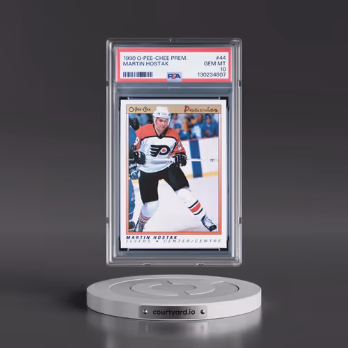 1990 O-Pee-Chee Premier #44 Martin Hostak (PSA 10 GEM MINT)