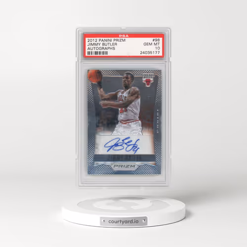 2012 Panini Prizm Autographs #98 Jimmy Butler (PSA 10 GEM MINT)