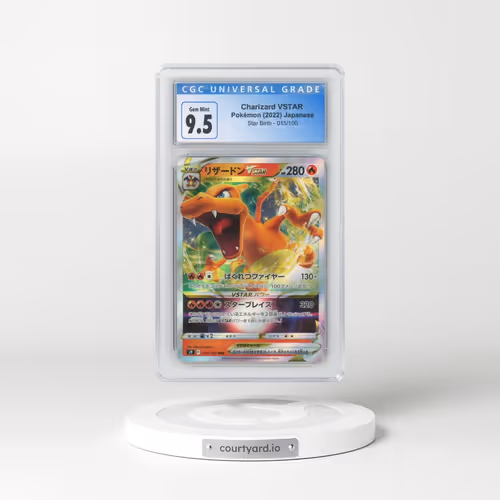 2022 Star Birth #015/100 Charizard VSTAR - Holo (CGC 10 GEM MINT)