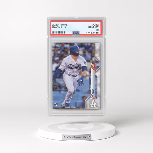 2020 Topps #292 Gavin Lux (PSA 10 GEM MINT)
