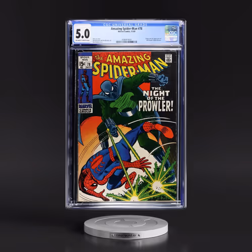Amazing Spider-Man #78 CGC 5.0 Off-white to White Pages (Marvel Comics, 11/69)