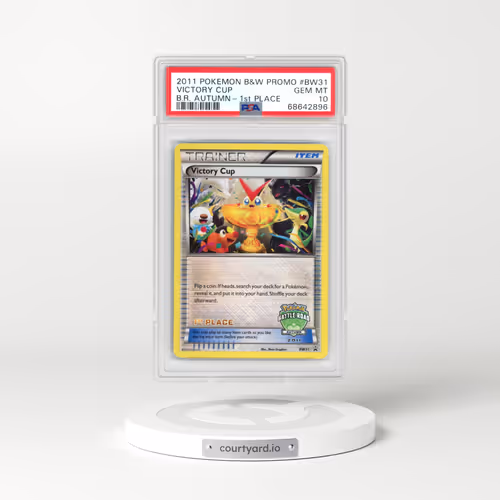 2011 Pokémon Black & White Promo #BW31 Victory Cup - Battle Road Autumn-1st Place (PSA 10 GEM MINT)