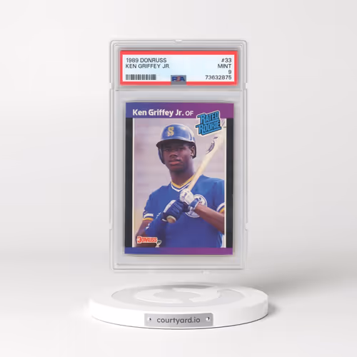 1989 Donruss #33 Ken Griffey Jr (PSA 9 MINT)