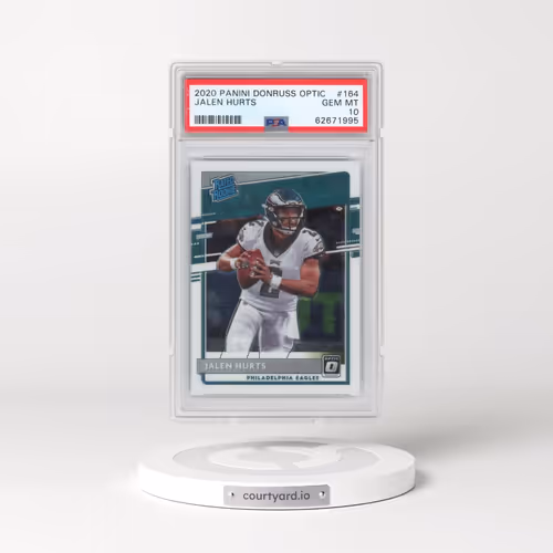 2020 Panini Donruss Optic #164 Jalen Hurts (PSA 10 GEM MINT)