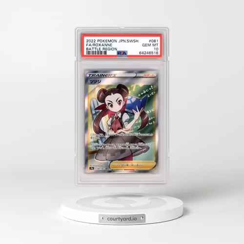 2022 Pokémon Sword & Shield Battle Region #081 Roxanne - Full Art (PSA 10 GEM MINT)