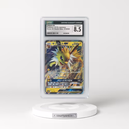 2018 Eevee GX Starter Sets #013/038 Jolteon GX - Holo (CGC 8.5 NM-MT+)