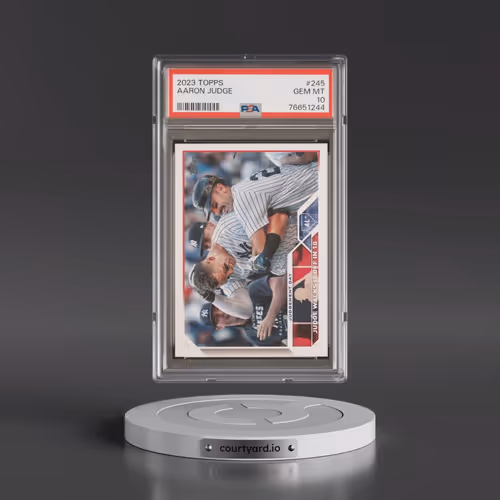 2023 Topps #245 Aaron Judge (PSA 10 GEM MINT)