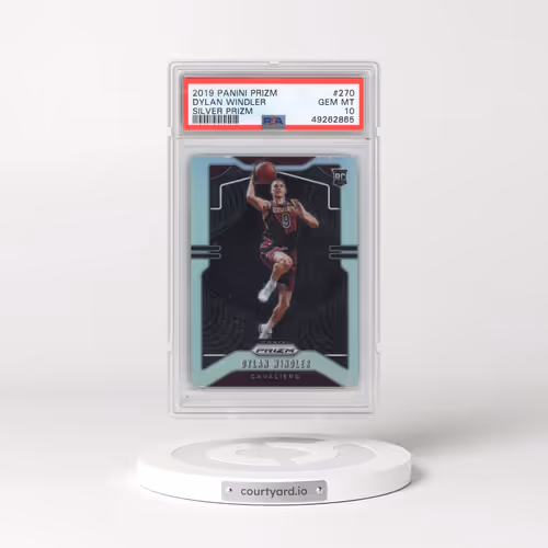 2019 Panini Prizm #270 Dylan Windler - Silver Prizm (PSA 10 GEM MINT)