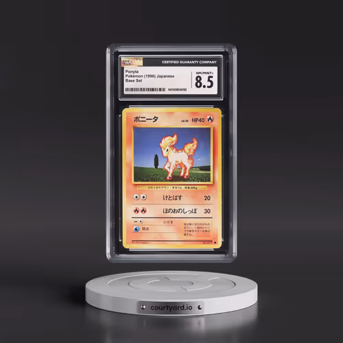 1996 Base Set Ponyta (CGC 8.5 NM-MT+)