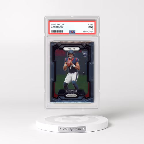 2023 Panini Prizm #339 CJ Stroud (PSA 9 MINT)