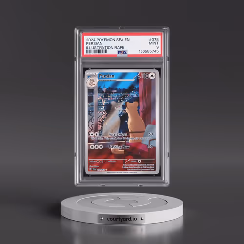 2024 Pokémon Sfa EN-Shrouded Fable #078 Persian - Illustration Rare (PSA 9 MINT)
