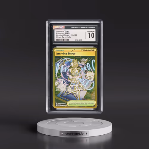 2025 Pokémon Dri EN-Destined Rivals #243 Jamming Tower - Hyper Rare (CGC 10 GEM MINT)