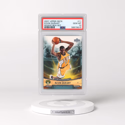 2007 Upper Deck Rookie Box Set #11 Kevin Durant (PSA 10 GEM MINT)