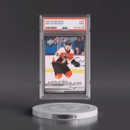 2024 Upper Deck #492 Matvei Michkov (PSA 9 MINT)