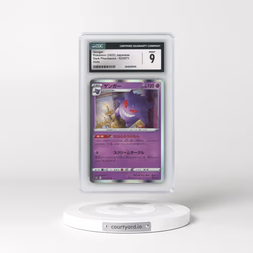 2021 Dark Phantasma #023/071 Gengar - Holo (CGC 9 MINT)