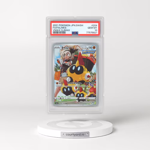 2021 Pokémon Sword & Shield Vmax Climax #204 Falinks - Full Art (PSA 10 GEM MINT)