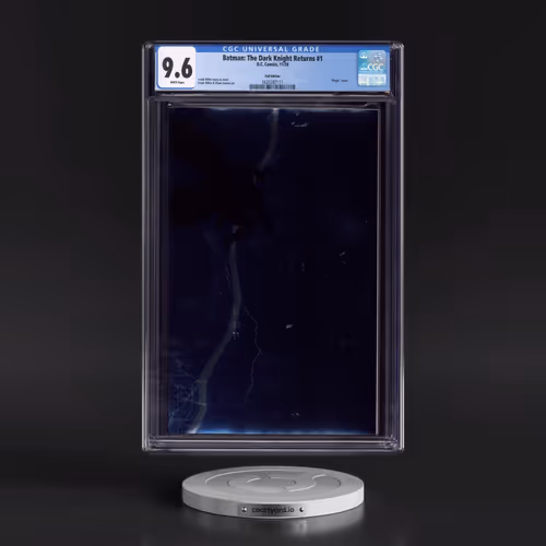 Batman: The Dark Knight Returns #1 CGC 9.6 White Pages (DC Comics, 11/18) - Universal Foil Edition