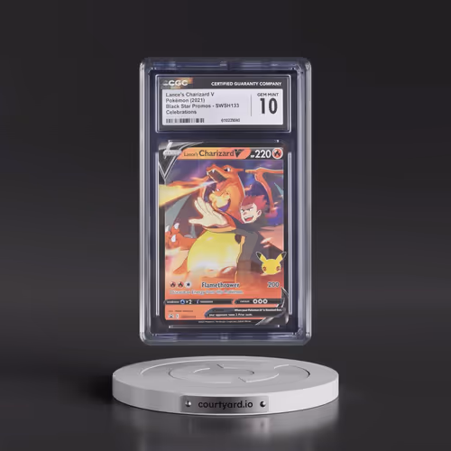 2017 Black Star Promos - Sword & Shield #SWSH133 Lance's Charizard V - Celebrations (Holo) (CGC 10 G