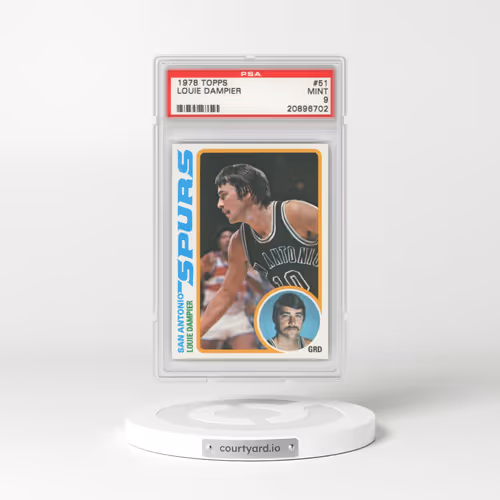 1978 Topps #51 Louie Dampier (PSA 9 MINT)