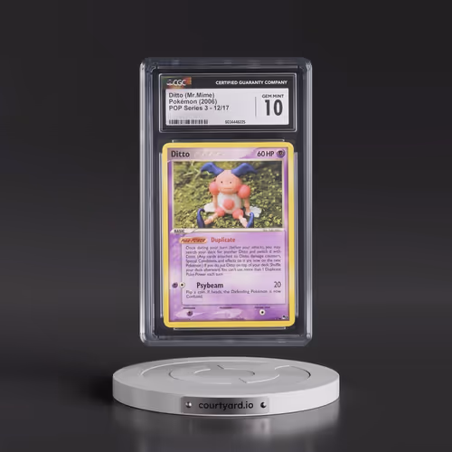 2006 POP Series 3 #12/17 Ditto (Mr.Mime) (CGC 10 GEM MINT)