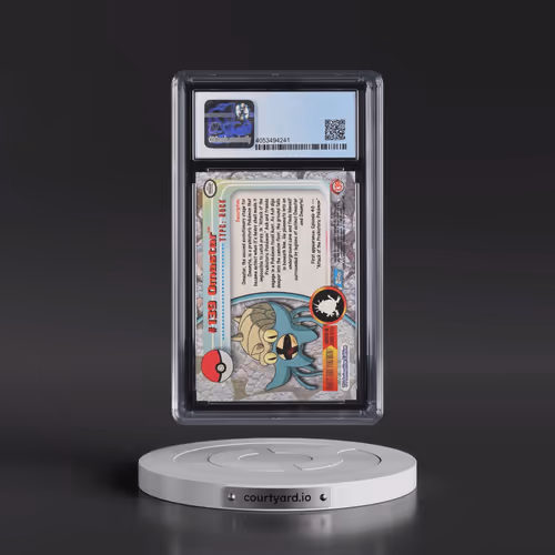 2000 Series 3 (Oval Nintendo Seal) #139 Omastar - Silver Foil (CGC 9 MINT)