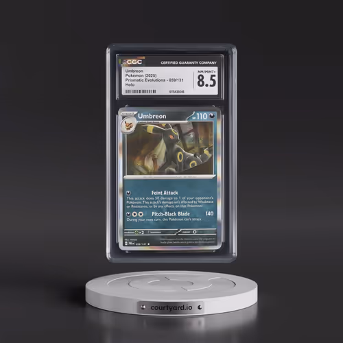 2024 Prismatic Evolutions - PRE EN #059/131 Umbreon - Holo (CGC 8.5 NM-MT+)