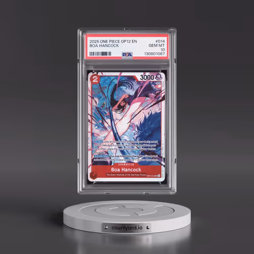 2025 One Piece OP12-Legacy of the Master #014 Boa Hancock (PSA 10 GEM MINT)