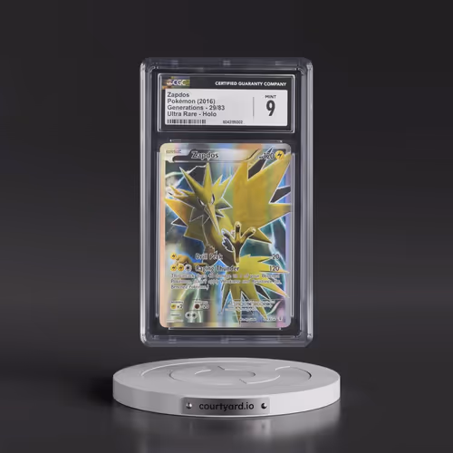 2016 Generations #29/83 Zapdos - Holo (CGC 9 MINT)