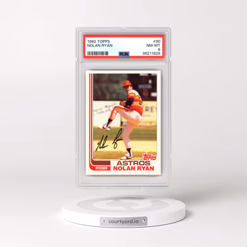 1982 Topps #90 Nolan Ryan (PSA 8 NM-MT)