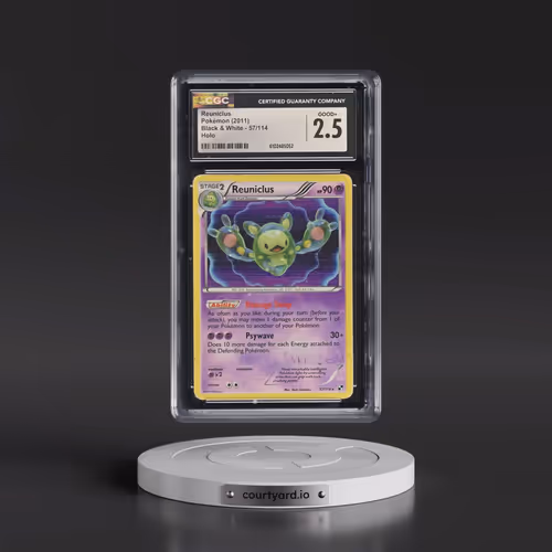 2011 Black & White #57/114 Reuniclus - Holo (CGC 2.5 GOOD+)