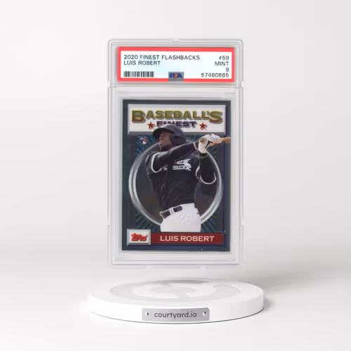 2020 Topps Finest Flashbacks #59 Luis Robert