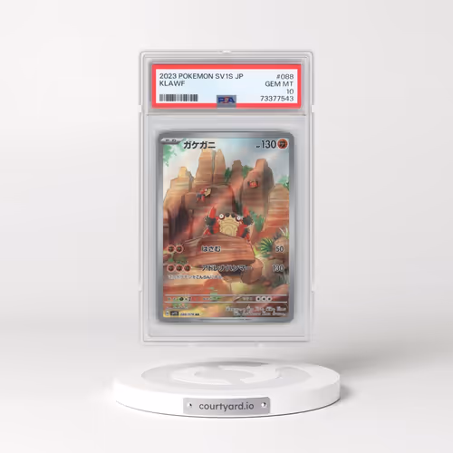 2023 Pokémon Sv1s-Scarlet EX #088 Klawf - Art Rare (PSA 10 GEM MINT)