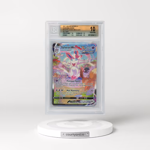 2021 Evolving Skies #212 Sylveon VMAX - Holo Secret (BGS 10 PRISTINE)