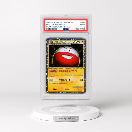 2010 Pokémon Clash at the Summit #027 Electrode - 1st Edition Holo (PSA 9 MINT)