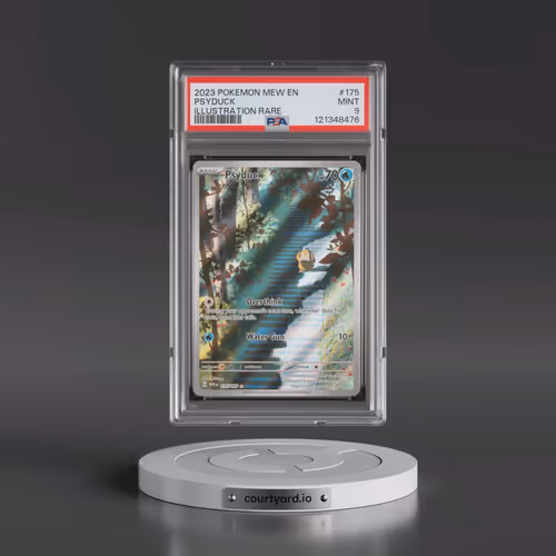 2023 Pokémon Mew EN-151 #175 Psyduck - Illustration Rare (PSA 9 MINT)